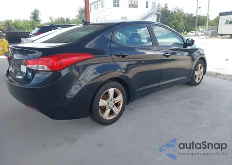 2012 Hyundai Elantra Gls (Ulsan Plant) z USA, uszkodzony, nr VIN KMHDH4AE6CU205018